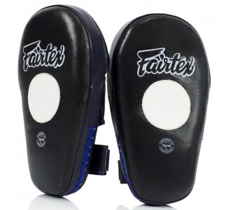 Боксерские лапы Fairtex (FMV-8 black/blue)